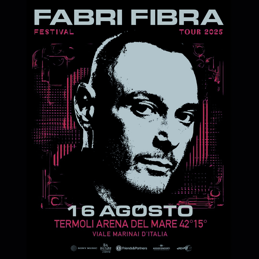 Termoli. L’Arena del Mare sempre più calda, arrivano Fabri Fibra e De Martino