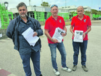 Stellantis, sit-in Fiom davanti allo stabilimento
