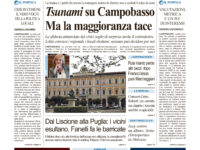 La prima pagina dell’edizione in edicola og