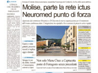 La prima pagina dell’edizione in edicola oggi
