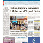 La prima pagina dell’edizione in edicola oggi