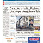 La prima pagina dell’edizione in edicola oggi