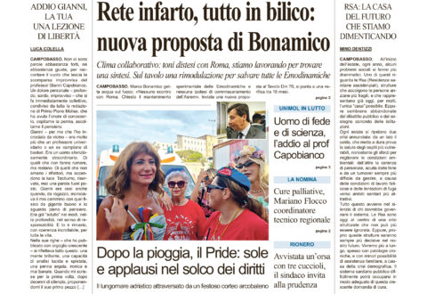 L’edizione completa di Primo Piano Molise del 27 luglio