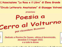 Cerro al Volturno, la poesia ricorda Romina De Cesare
