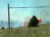 Giornata di fuoco sulla costa, chiusa la SS 87