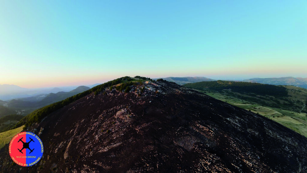 Incendio sul monte Sant’Onofrio, denunciato il piromane