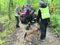 Perde l’orientamento nel bosco, soccorso dai Vigili del fuoco