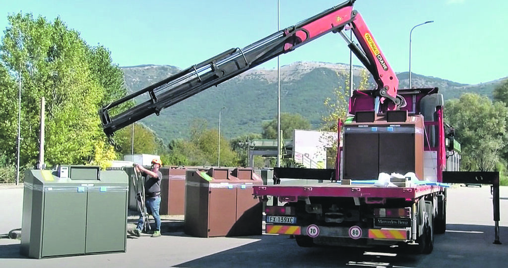 Differenziata a Isernia, finalmente le ecoisole smart