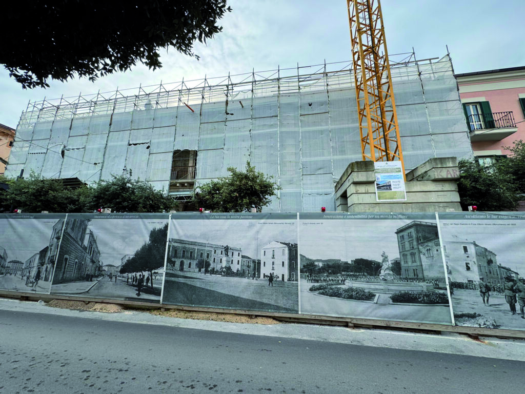 Termoli, infortunio in Corso Umberto: 43enne cade dall’impalcatura