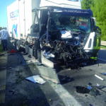 Termoli, scontro tra autocarri sulla Tangenziale Nord