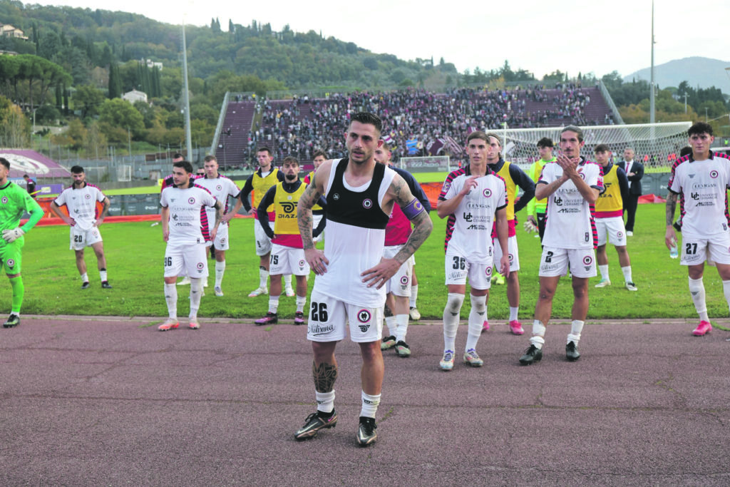 Batosta dolorosa, l’Arezzo ne fa cinque