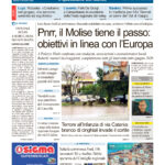 La prima pagina dell’edizione in edicola oggi
