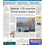 La prima pagina dell’edizione in edicola oggi