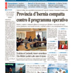 La prima pagina dell’edizione in edicola oggi