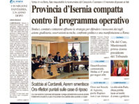 La prima pagina dell’edizione in edicola oggi