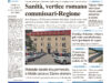 La prima pagina dell’edizione in edicola oggi