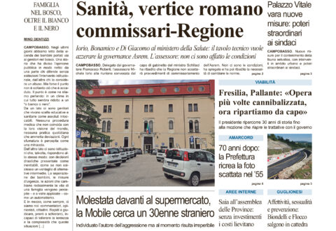 L’edizione completa di Primo Piano Molise del 27 novembre