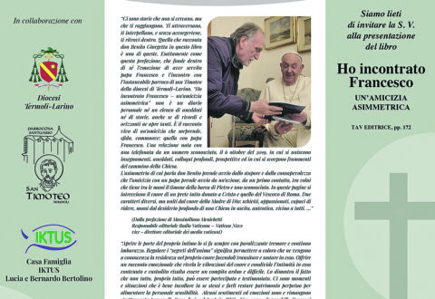 Don Benito Giorgetta racconta il suo Francesco, il Papa inedito