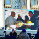 Pace e fratellanza, i fiori dell’Aipd a Roma da Papa Leone XIV