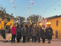 Le palline all’uncinetto diventano luminarie grazie all’Unione donne mirabellesi