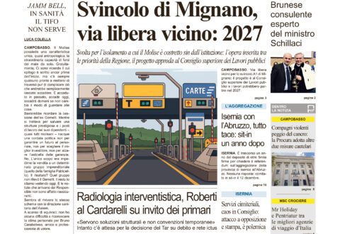 L’edizione completa di Primo Piano Molise del 4 dicembre