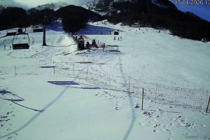 Campitello Matese, neve e freddo allungano il weekend
