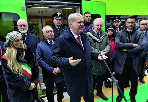 Riparte il trasporto ferroviario, debutto di un servizio moderno