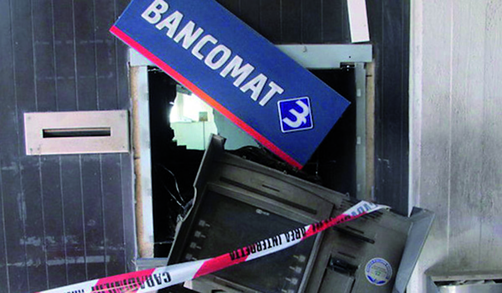 Il Molise nella mappa dei banditi del bancomat