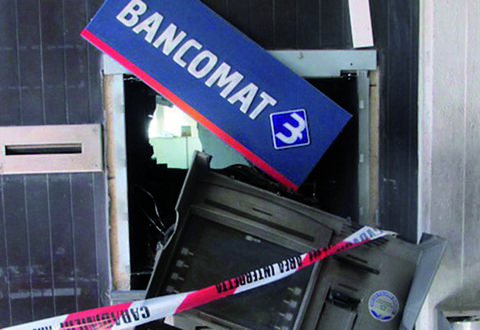 Il Molise nella mappa dei banditi del bancomat