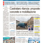 La prima pagina dell’edizione in edicola oggi
