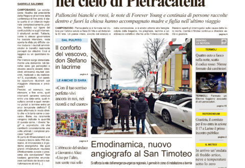 L’edizione completa di Primo Piano Molise dell’11 gennaio