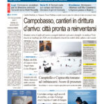 La prima pagina dell’edizione in edicola oggi