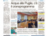 La prima pagina dell’edizione in edicola oggi