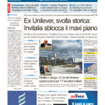 La prima pagina dell’edizione in edicola oggi