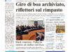 La prima pagina dell’edizione in edicola oggi
