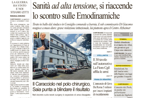 L’edizione completa di Primo Piano Molise del 25 gennaio