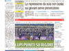 La prima pagina dell’edizione in edicola oggi