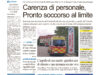 La prima pagina dell’edizione in edicola oggi