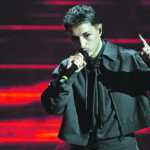 Italian singer Nayt performs on stage at the Ariston theatre during the 76th edition of the Sanremo Italian Song Festival, in Sanremo, Italy, 25 February 2026. The music festival will run from 24 to 28 February 2026.  ANSA/RICCARDO ANTIMIANI