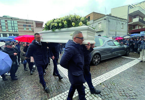 San Salvo si ferma per l’ultimo saluto a Giuseppe Panichelli