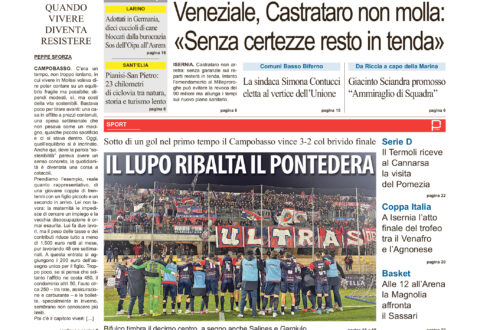 L’edizione completa di Primo Piano Molise del 1 febbraio