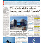 La prima pagina dell’edizione in edicola oggi