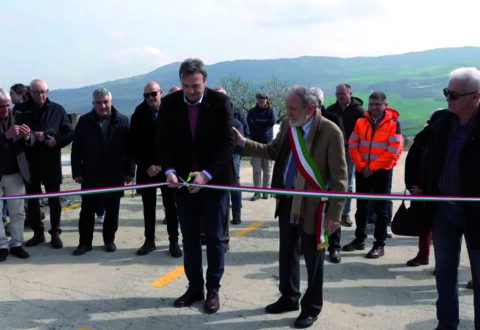 Lupara, la comunità riabbraccia la Sp 73