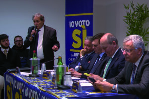 Referendum, il “Sì” della Lega: «Paese efficiente e moderno»