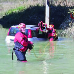 Intrappolato con l’auto nel sottopasso allagato, anziano salvato dai vigili del fuoco
