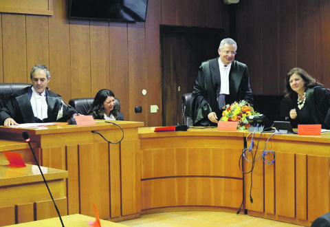 Applausi e abbracci per il ritorno di Colucci a Larino