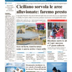 La prima pagina dell’edizione in edicola oggi