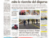 La prima pagina dell’edizione in edicola oggi