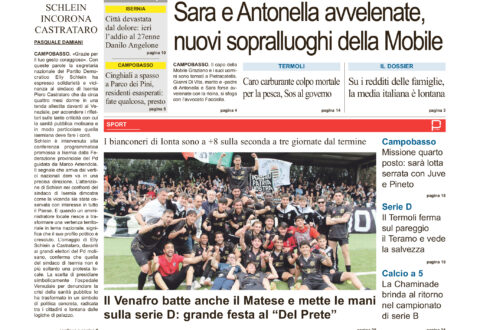 L’edizione completa di Primo Piano Molise del 13 aprile