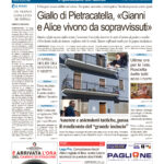 La prima pagina dell’edizione in edicola oggi